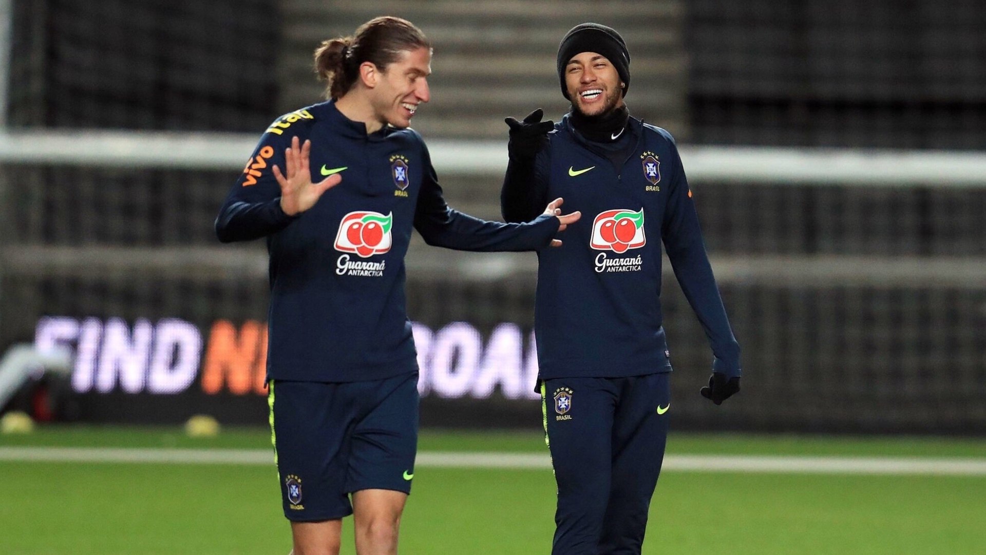 El jugador del Santos se enfrentó al Flamengo de Filipe Luis y salió victorioso 