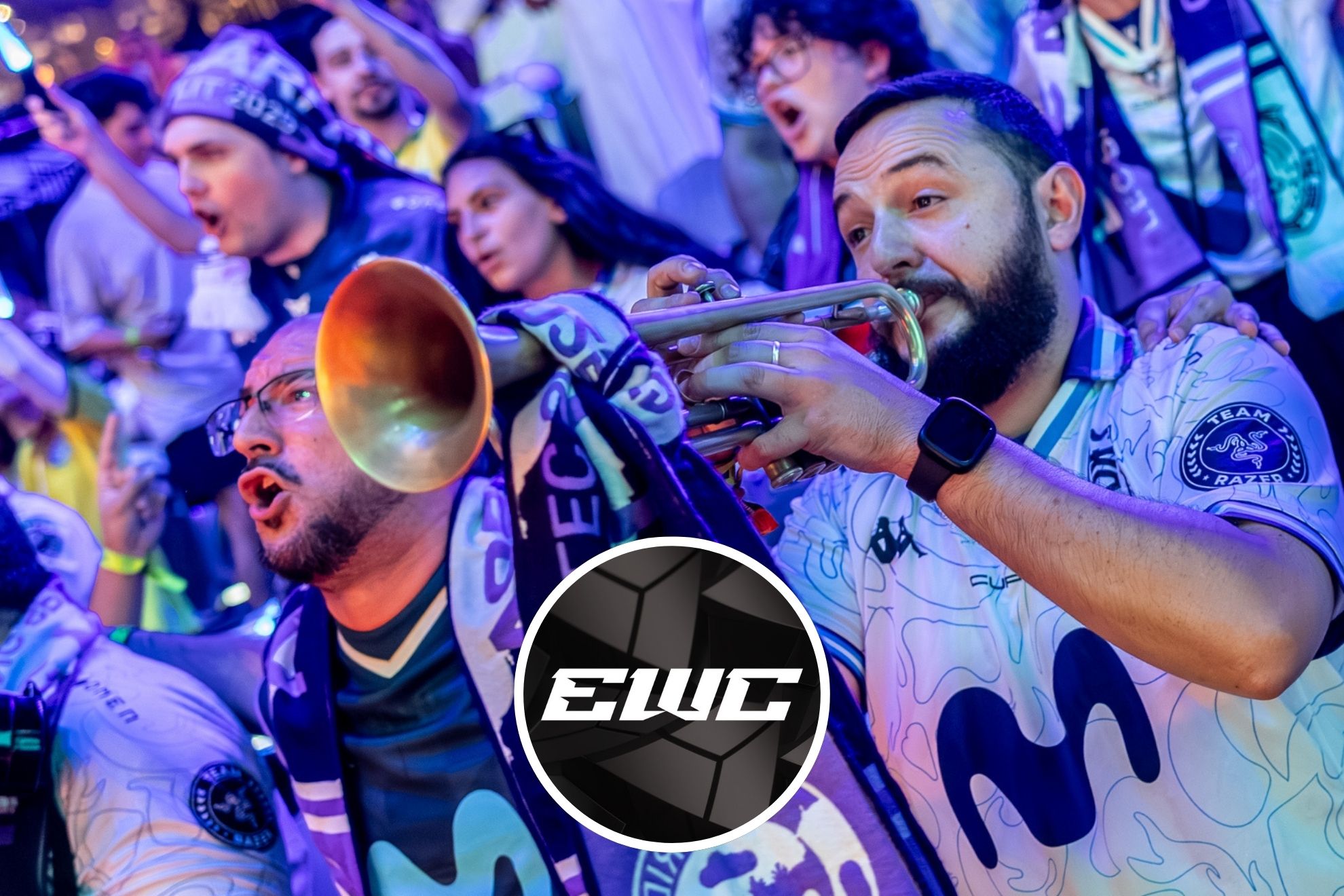 La afición de Movistar KOI en la Esports World Cup