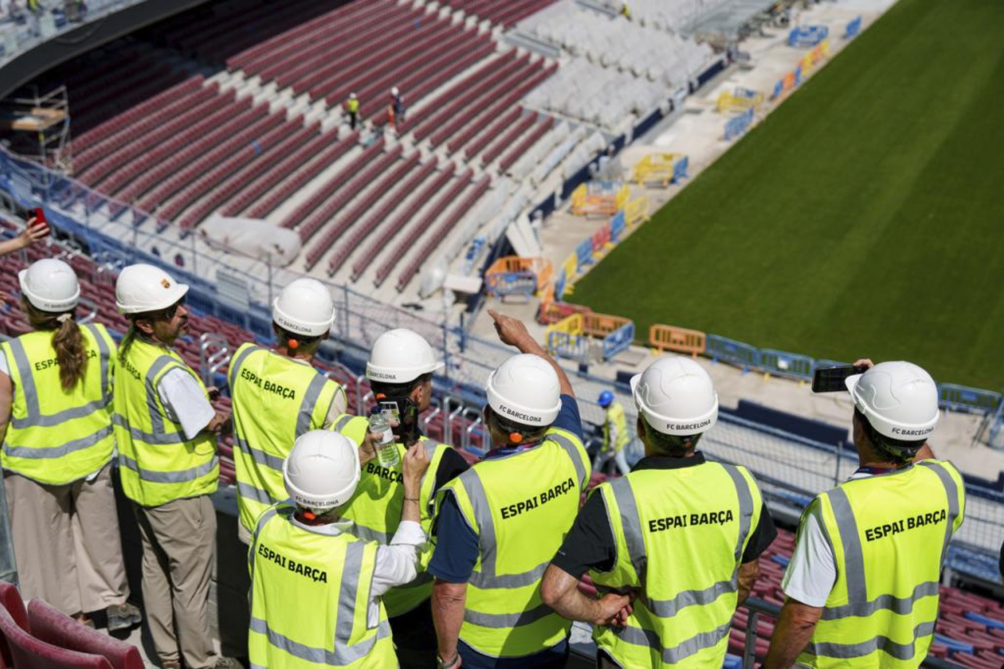 Las obras del Spotify Camp Nou.